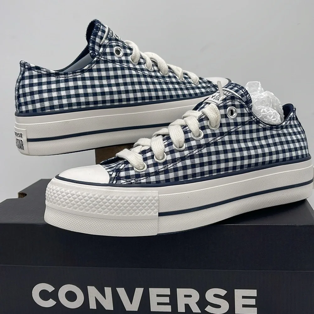 Converse WMNS CTAS Lift OX Sneakers Platform A13664C CTAS LIFT OX OBSIDIAN/WHITE